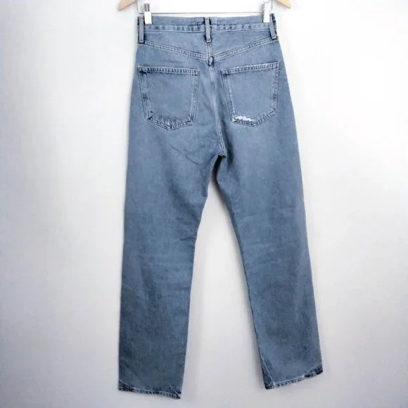 Agolde 90's Loose Distressed Jeans in Major 24